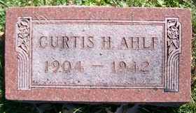 AHLF, CURTIS H. - Muscatine County, Iowa | CURTIS H. AHLF 
