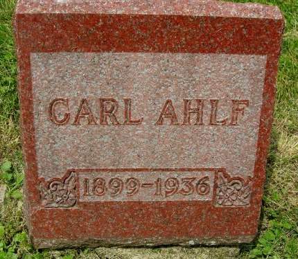 AHLF, CARL - Muscatine County, Iowa | CARL AHLF 
