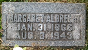 ALBRECHT, MARGARET - Muscatine County, Iowa | MARGARET ALBRECHT 