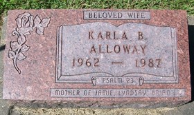 ALLOWAY, KARLA BETH - Muscatine County, Iowa | KARLA BETH ALLOWAY 