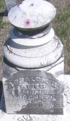 AMES, ABSALOM D. - Muscatine County, Iowa | ABSALOM D. AMES 
