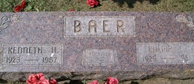 BAER, WILMA LUCILLE - Muscatine County, Iowa | WILMA LUCILLE BAER 