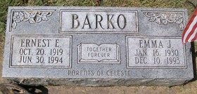 BARKO, EMMA JEAN - Muscatine County, Iowa | EMMA JEAN BARKO 