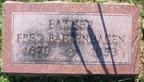 BARTENHAGEN, FREDRICK FRITZ 