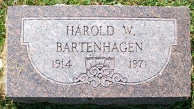 BARTENHAGEN, HAROLD WILLIAM - Muscatine County, Iowa | HAROLD WILLIAM BARTENHAGEN 