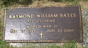 BATES, RAYMOND WILLIAM - Muscatine County, Iowa | RAYMOND WILLIAM BATES 