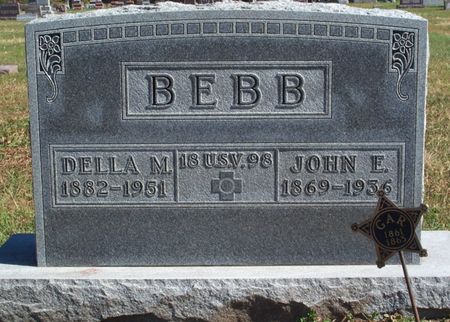 SWANK BEBB, DELLA A. - Muscatine County, Iowa | DELLA A. SWANK BEBB 