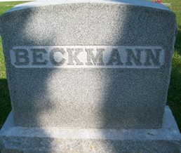 BECKMANN, FAMILY MONUMENT - Muscatine County, Iowa | FAMILY MONUMENT BECKMANN 
