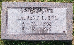 BEH, LAURENT LEO - Muscatine County, Iowa | LAURENT LEO BEH 