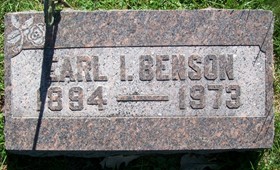 BENSON, EARL I. - Muscatine County, Iowa | EARL I. BENSON 