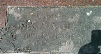 BENTLEY, COMMORATIVE PLAQUE - Muscatine County, Iowa | COMMORATIVE PLAQUE BENTLEY 