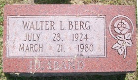 BERG, WALTER LEROY - Muscatine County, Iowa | WALTER LEROY BERG 