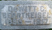 BERNTHEISEL, DEWITT CLINTON - Muscatine County, Iowa | DEWITT CLINTON BERNTHEISEL 