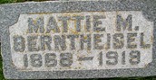 BERNTHEISEL, MATTIE M. - Muscatine County, Iowa | MATTIE M. BERNTHEISEL 