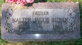 BIEBER, WALTER JACOB - Muscatine County, Iowa | WALTER JACOB BIEBER 