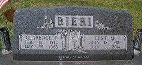 BIERI, CLARENCE F. - Muscatine County, Iowa | CLARENCE F. BIERI 