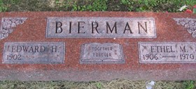 BIERMAN, ETHEL MARIE - Muscatine County, Iowa | ETHEL MARIE BIERMAN 