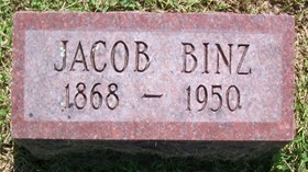 BINZ, JACOB - Muscatine County, Iowa | JACOB BINZ 