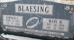 BLAESING, GERALD E. - Muscatine County, Iowa | GERALD E. BLAESING 