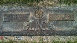 BLICK, JENNIE OPAL - Muscatine County, Iowa | JENNIE OPAL BLICK 