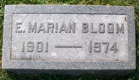 COCHRAN BLOOM, EMMA MARIAN - Muscatine County, Iowa | EMMA MARIAN COCHRAN BLOOM 