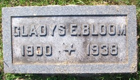 HOWE BLOOM, GLADYS ETTA - Muscatine County, Iowa | GLADYS ETTA HOWE BLOOM 