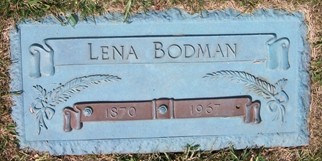 BODMAN, LENA - Muscatine County, Iowa | LENA BODMAN 