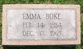 PILGRAM BOKE, EMMA - Muscatine County, Iowa | EMMA PILGRAM BOKE 