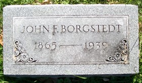 BORGSTEDT, JOHN FREDRICK - Muscatine County, Iowa | JOHN FREDRICK BORGSTEDT 