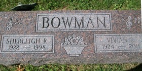 BOWMAN, VIVIAN L. - Muscatine County, Iowa | VIVIAN L. BOWMAN 