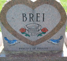 BREI, FAMILY MONUMENT - Muscatine County, Iowa | FAMILY MONUMENT BREI 