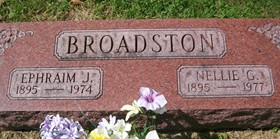 BROADSTON, NELLIE GERTRUDE - Muscatine County, Iowa | NELLIE GERTRUDE BROADSTON 