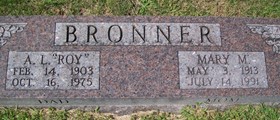 BRONNER, MARY M. - Muscatine County, Iowa | MARY M. BRONNER 