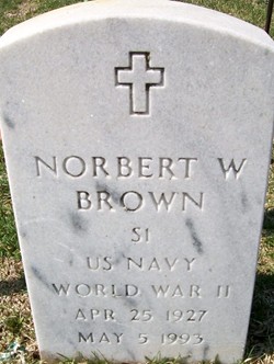 BROWN, NORBERT WILLIAM - Muscatine County, Iowa | NORBERT WILLIAM BROWN 