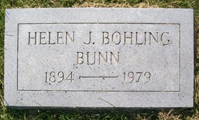 KIESEWETTER BUNN, HELEN JOHANNA - Muscatine County, Iowa | HELEN JOHANNA KIESEWETTER BUNN 