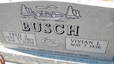 BUSCH, FRED J. - Muscatine County, Iowa | FRED J. BUSCH 