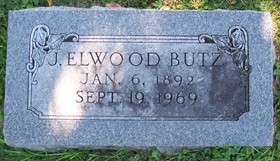 BUTZ, J. ELWOOD - Muscatine County, Iowa | J. ELWOOD BUTZ 
