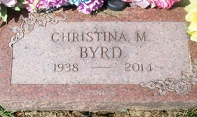 SHOEMAKER BYRD, CHRISTINA MAE - Muscatine County, Iowa | CHRISTINA MAE SHOEMAKER BYRD 