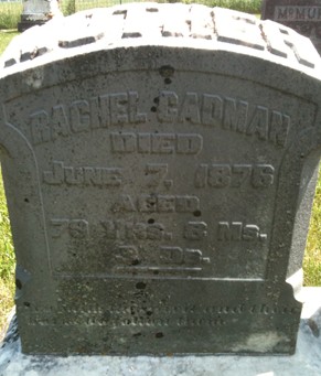 CADMAN, RACHEL - Muscatine County, Iowa | RACHEL CADMAN 