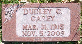 CAREY, DUDLEY CHARLES - Muscatine County, Iowa | DUDLEY CHARLES CAREY 
