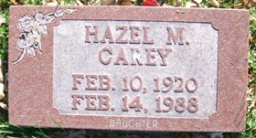 LATOURRETTE CAREY, HAZEL MARIE - Muscatine County, Iowa | HAZEL MARIE LATOURRETTE CAREY 