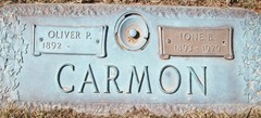 CARMON, IONE B. - Muscatine County, Iowa | IONE B. CARMON 