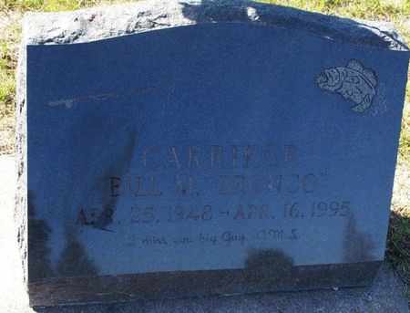 CARRIKER, BILL M 'BRONCO' - Muscatine County, Iowa | BILL M 'BRONCO' CARRIKER 