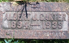 CARTER, ALBERT JAMES - Muscatine County, Iowa | ALBERT JAMES CARTER 