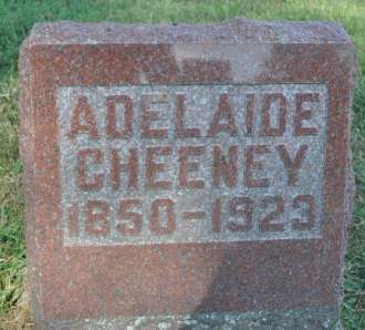 CHEENEY, ADELAIDE - Muscatine County, Iowa | ADELAIDE CHEENEY 