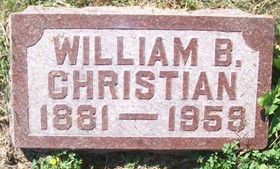 CHRISTIAN, WILLIAM BYRON - Muscatine County, Iowa | WILLIAM BYRON CHRISTIAN 