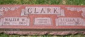 CLARK, LUELLA ETHEL - Muscatine County, Iowa | LUELLA ETHEL CLARK 