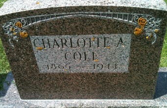 COLE, CHARLOTTE A. - Muscatine County, Iowa | CHARLOTTE A. COLE 