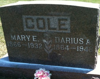 NUGENT COLE, MARY E. - Muscatine County, Iowa | MARY E. NUGENT COLE 