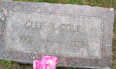 COLE, GLEE R. - Muscatine County, Iowa | GLEE R. COLE 